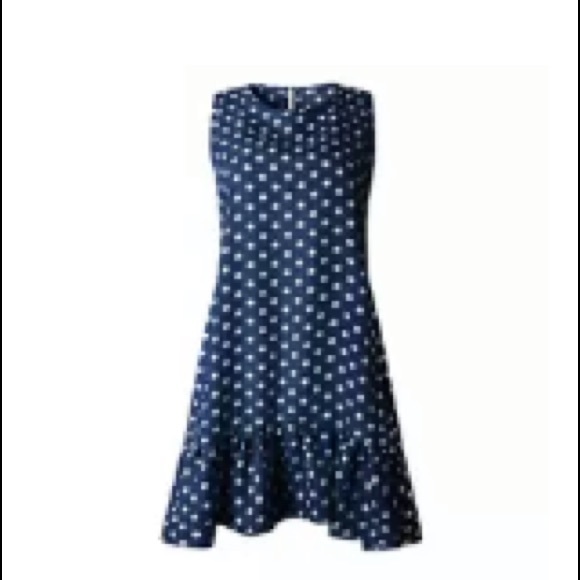 ❤️Beautiful Polka Dot Navy Blue Boho Summer Dress❤️Size XL❤️Size Chart I… - Picture 7 of 7